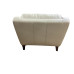 Jazaria Leather Chair and Ottoman Set