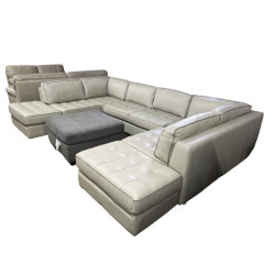 Nicholden 3 Pc. Leather Sectional