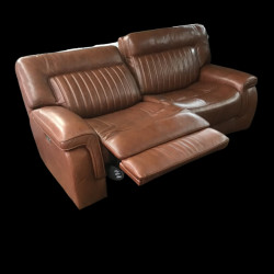 Thaniel 2-Pc. Leather Sofa with 2 Power Recliners