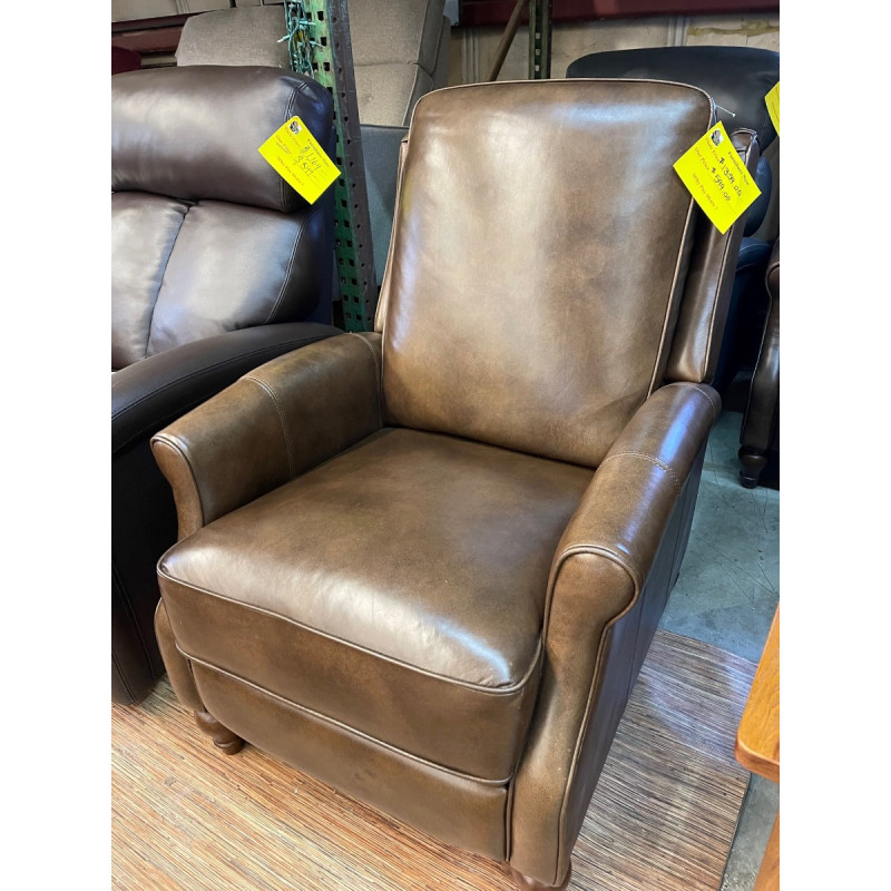 Leeah Leather Pushback Recliner