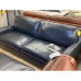 Simon Li Alfera 3-Piece Leather Set with Ottoman