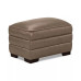 Myars Set - Brown Leather Sofa, Chair, Ottoman