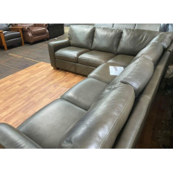 James Truffle - 3 piece sectional, Italian Leather